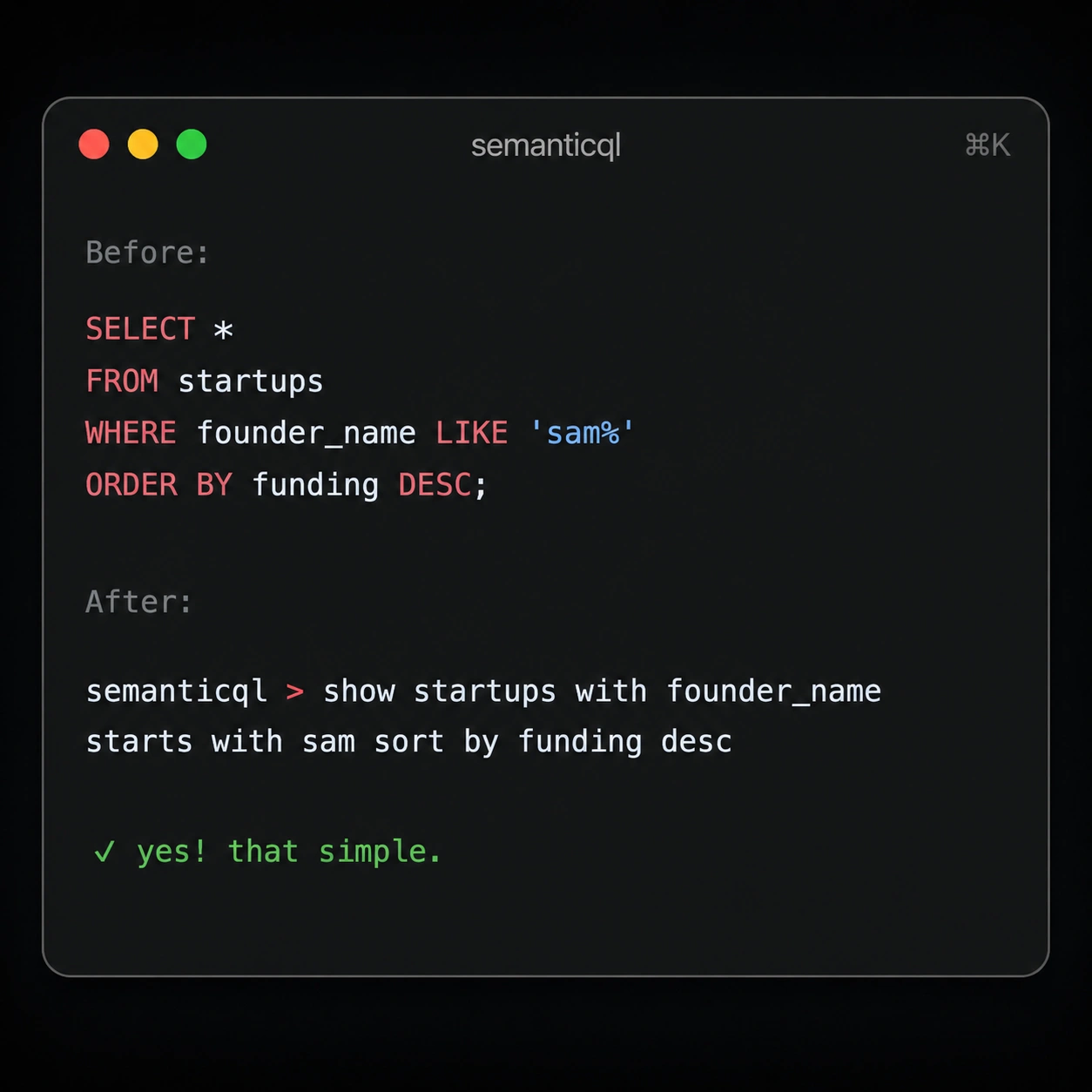 SemanticQL